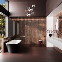 Gresie portelanata rectificata Choco Travertino  60X120  lucioasa - 2