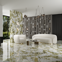 Gresie portelanata rectificata Cologne Green  60X120  lucioasa - 2