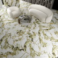 Gresie portelanata rectificata Cologne Green  60X120  lucioasa - 3