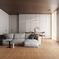 Gresie portelanata rectificata Eden Brown Wood  mata  60X120  gresie tip parchet - 2
