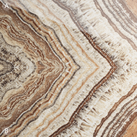 Gresie portelanata rectificata Electic Coffee  bookmatch B  60X120  lucioasa - 1