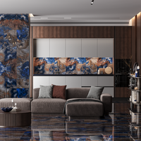 Gresie portelanata rectificata Fusion Art  60X120  lucioasa - 2