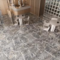 Gresie portelanata rectificata Grey Flury Endless  60X120  lucioasa - 3