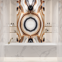 Gresie portelanata rectificata Heimer Diamond  bookmatch A  60X120  lucioasa - 2