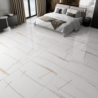 Gresie portelanata rectificata Jeff Lewis White  60X120 cm  lucioasa - 3