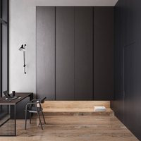 Gresie portelanata rectificata Karvel Wood Brown  60X120  lucioasa  tip parchet - 2