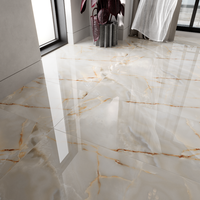 Gresie portelanata rectificata Lasa Gold  60X120  lucioasa - 3