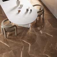 Gresie portelanata rectificata Marinace Brown  60X120  lucioasa - 3