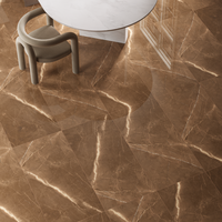 Gresie portelanata rectificata Marinace Brown  60X120  lucioasa - 4
