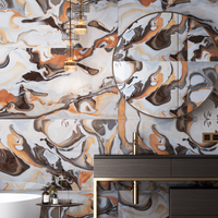 Gresie portelanata rectificata Milky Cappuccino  60X120  lucioasa - 3