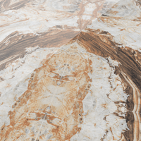 Gresie portelanata rectificata Ocean Brown  bookmatch A  60X120  lucioasa - 4
