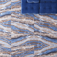 Gresie portelanata rectificata Onyx Sky Blue  60X120  lucioasa - 5