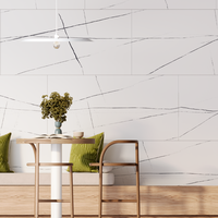 Gresie portelanata rectificata Saint Laurent White  60X120  lucioasa - 4