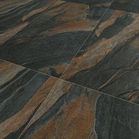Gresie portelanata rectificata Slate Anthracite  60X120  sugar - 4