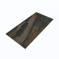 Gresie portelanata rectificata Slate Anthracite  60X120  sugar - 5