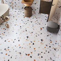 Gresie portelanata rectificata Stracciatella White  60X120  mata - 4
