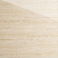 Gresie portelanata rectificata Travertino Brass Light  60X120  lucioasa - 1