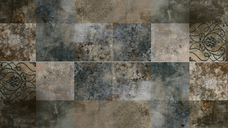 Gresie portelanata rectificata Underground Decor Brown  60X120  mata
