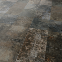 Gresie portelanata rectificata Underground Decor Brown  60X120  mata - 5