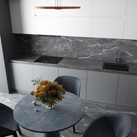 Gresie portelanata rectificata William Dark  60X120  lucioasa - 4