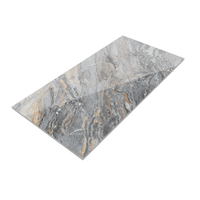 Gresie portelanata rectificata Zasilo Grey  bookmatch A  60X120  lucioasa - 7