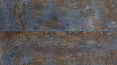 Gresie portelanata Saturn Blue 59.5 x 119.5 cm lucioasa rectificata cu aspect vintage