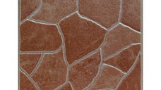 Gresie portelanata Stone Rojo 33 x 33 cm pentru interior si exterior
