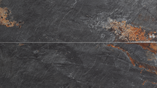 Gresie portelanata Stone Rust Nero 60 x 120 cm - finisaj mat, aspect piatra naturala