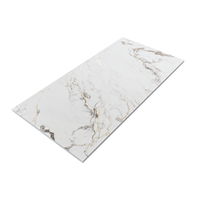 Gresie rectificata exterior / interior Monet Gold Insert  60 x 120 cm  lucioasa  portelanata  tip marmura - 7