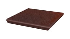 Grinda de colt structurala Semir Brown din portelan Klinker 33 x 33