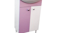 Masca chiuveta / lavoar baie Selena  60 cm  alb-lila