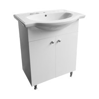 Masca chiuveta / lavoar baie Selena  60 cm  alb - 1