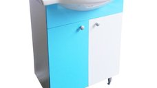 Masca chiuveta / lavoar baie Selena  60 cm  bleu