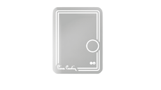 Oglinda LED pentru baie Pacific Pierre Cardin 80 x 60 cm cu Senzor Touch