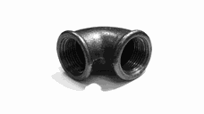 Olandez din fonta neagra tip FF pentru instalatii 1/2''
