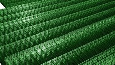 Panou gard bordurat zincat verde  1200 x 2500 mm