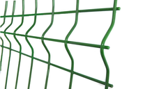 Panou gard bordurat zincat verde  1700 x 2500 mm