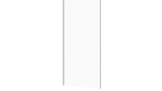 Paravan dus walk in / Perete dus pentru cabina Cersanit Crea S159-010  sticla transparenta  90 x 200 cm