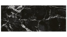 Placa Ceramica Madeline Black 30 x 75 cm Lucioasa