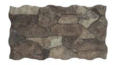 Placa murala portelanata Canyon Noce  25X45  mata