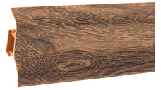 Plinta PVC Korner LP52 pentru parchet laminat, 2500 x 52 x 26 mm, nuc inchis