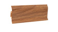 Plinta PVC pentru Parchet Laminat Korner LP55 - 2500mm x 60mm x 22mm - Stejar Roscat