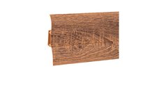 Plinta PVC pentru parchet laminat Korner LP62 2500 x 62 x 23 mm in nuanta stejar natural