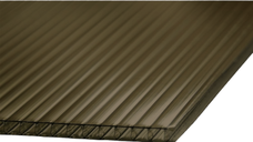 Policarbonat bronze dark UV  10 mm  2.1 x 6 m