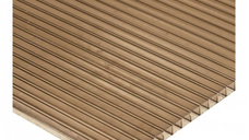 Policarbonat bronze medium UV  6 mm  2.1 x 6 m