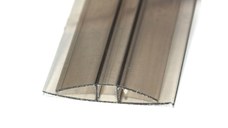 Profil policarbonat bronz H  4 mm  6 m