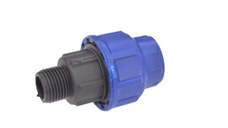 Racord compresiune PE  filet exterior  40 mm x 1 1/4