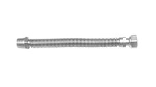 Racord gaz extensibil din inox 1/2 inch cu filet interior-exterior 30-60 cm