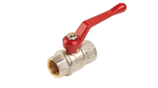 Robinet sfera pentru apa Uragano F/F 1/2'' cu maneta rosie