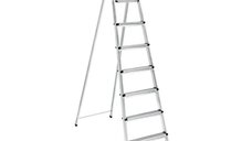 Scara metalica 1106 cu 7+1 trepte, inaltime 223 cm